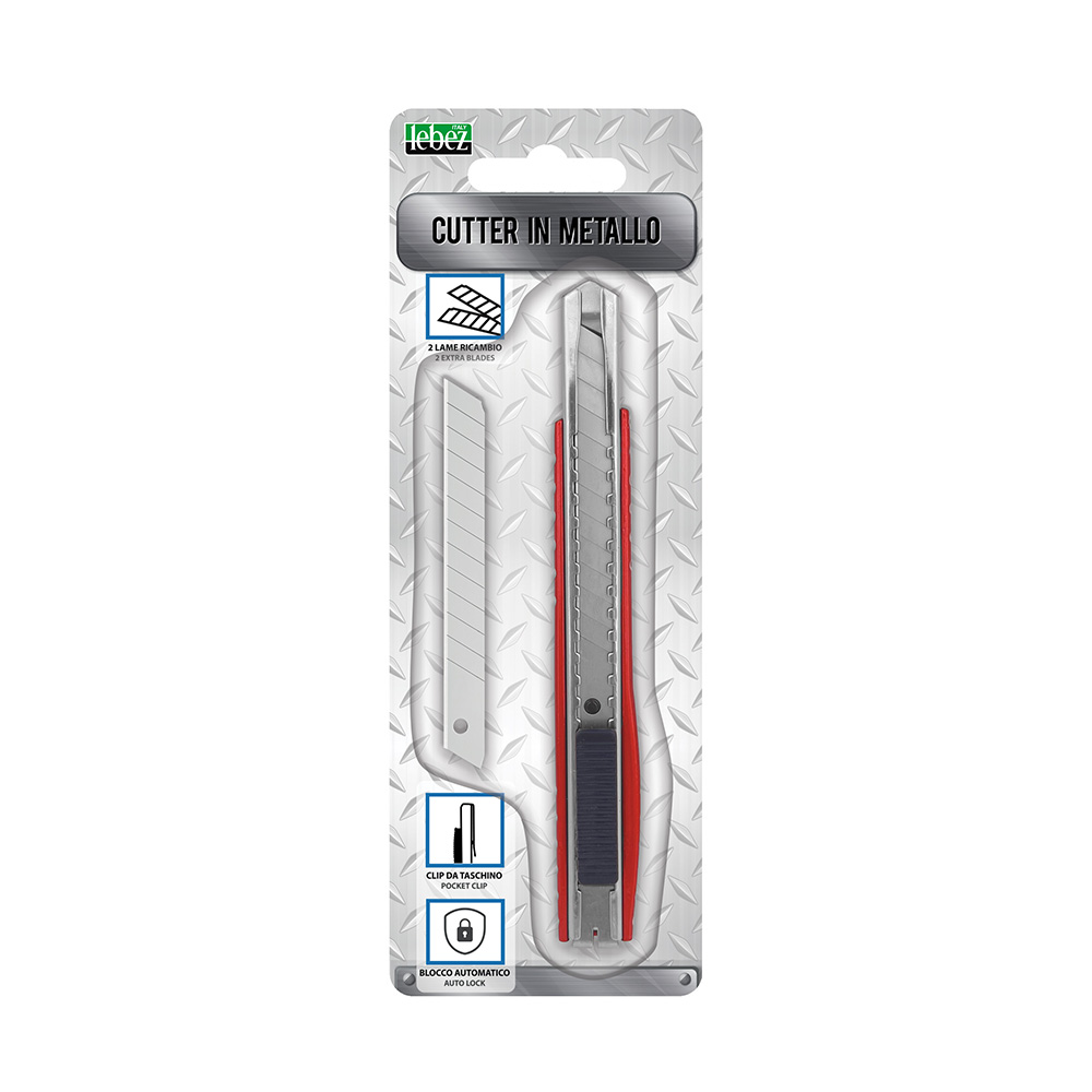 lebez-cutter-professionale-in-metallo-9-mm-2-lame image 1