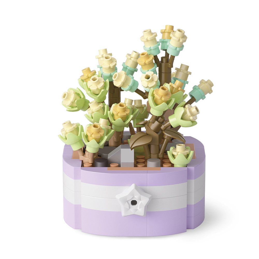 lebez-mini-brick-garden-set-costruzioni-piante-grasse-con-vaso image 5