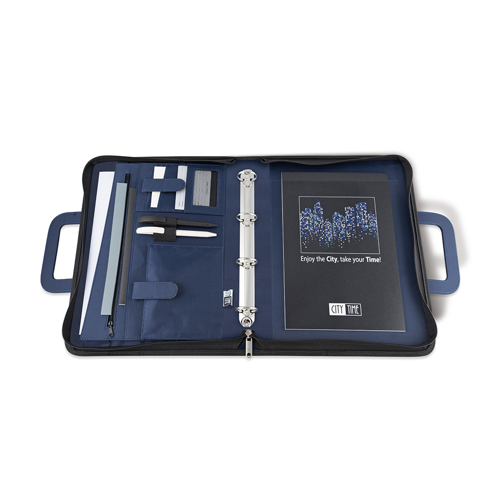 city-time-portablocco-professional-eco-pelle-28-5x36x6-cm-con-anelli image 2