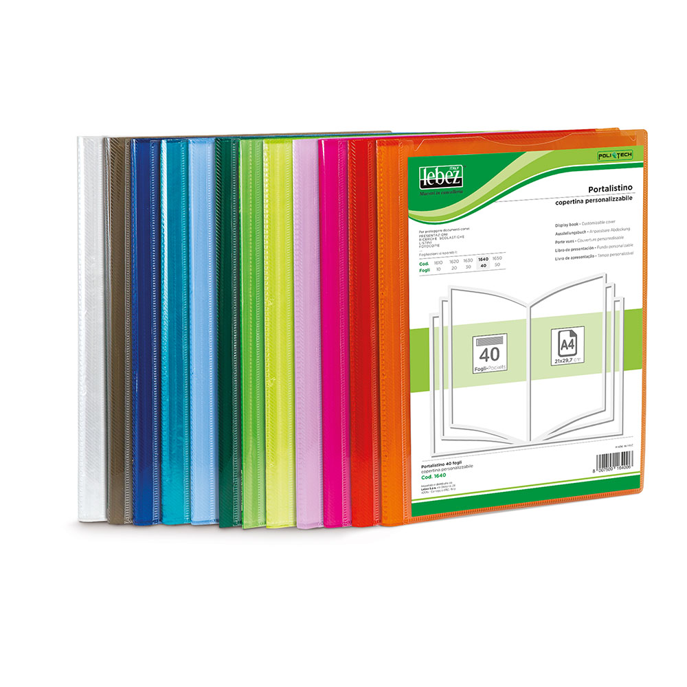 lebez-display-book-a4-50-buste-finitura-rigata image 3