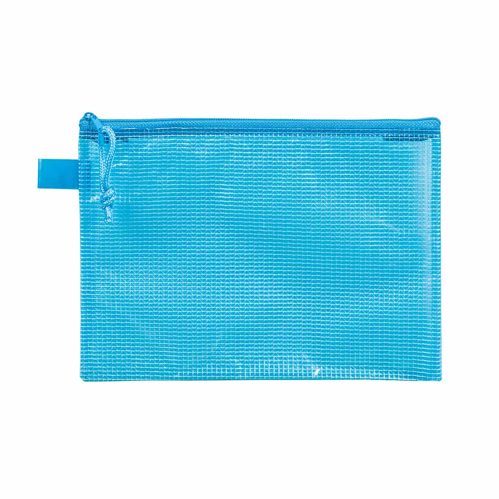 lebez-busta-portadocumenti-con-zip-in-pvc-e-rete-24x17-cm image 4