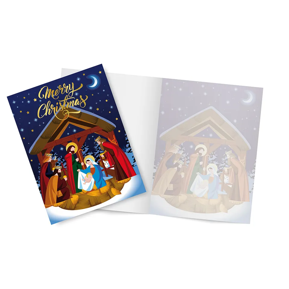 lebez-biglietto-natale-con-particolari-dorati-e-busta image 1