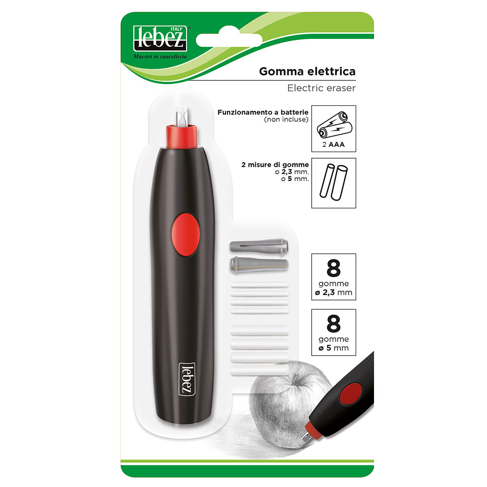 lebez-gomma-elettrica-a-batteria-con-16-ricambi image 2