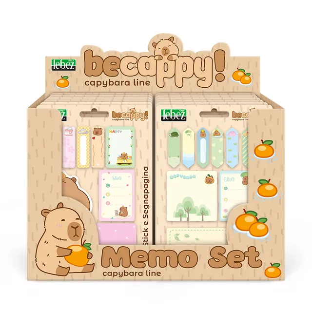 lebez-becappy-set-segnalibri-e-memostick image 1