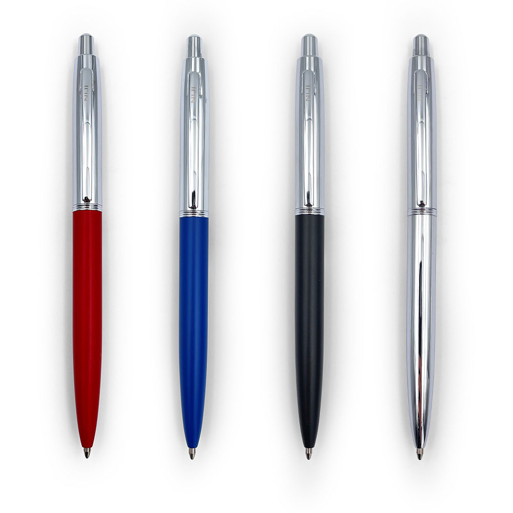 lebez-easy-pen-penna-a-sfera-metallo-cromato-espositore-12-pezzi image 4