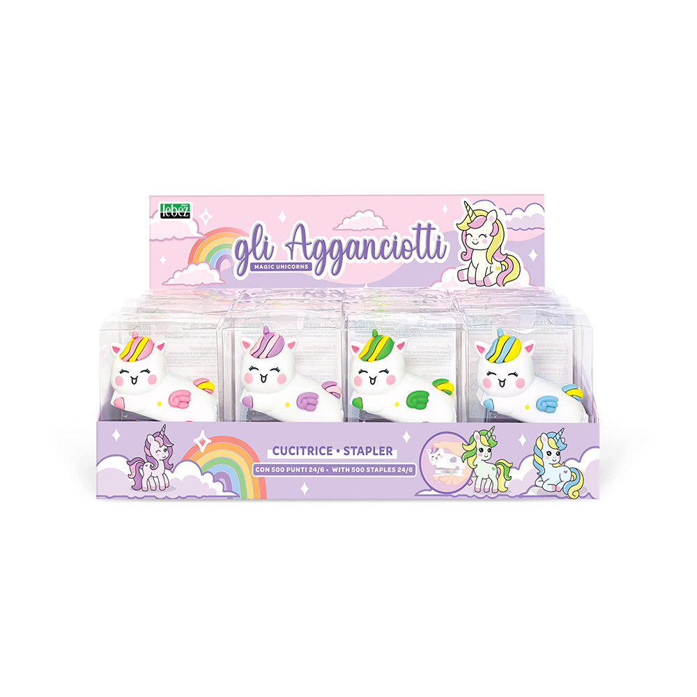 lebez-gli-agganciotti-cucitrice-fantasy-unicorno-magico image 1
