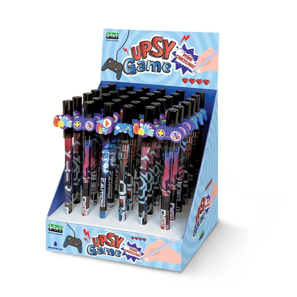 lebez-upsy-game-penna-cancellabile-inchiostro-blu image 1