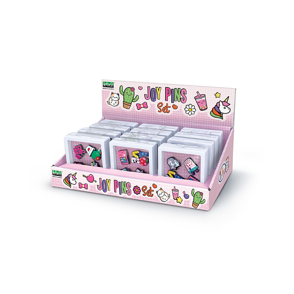 lebez-set-4-joy-pins-decorazioni-clip-3d image 3