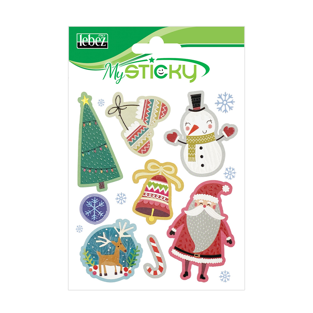 lebez-stickers-christmas-in-rilievo-4-soggetti image 1