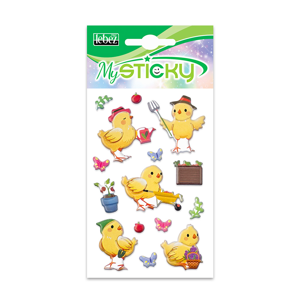 lebez-my-sticky-3d-crazy-farm-stickers-gommati-3d image 7