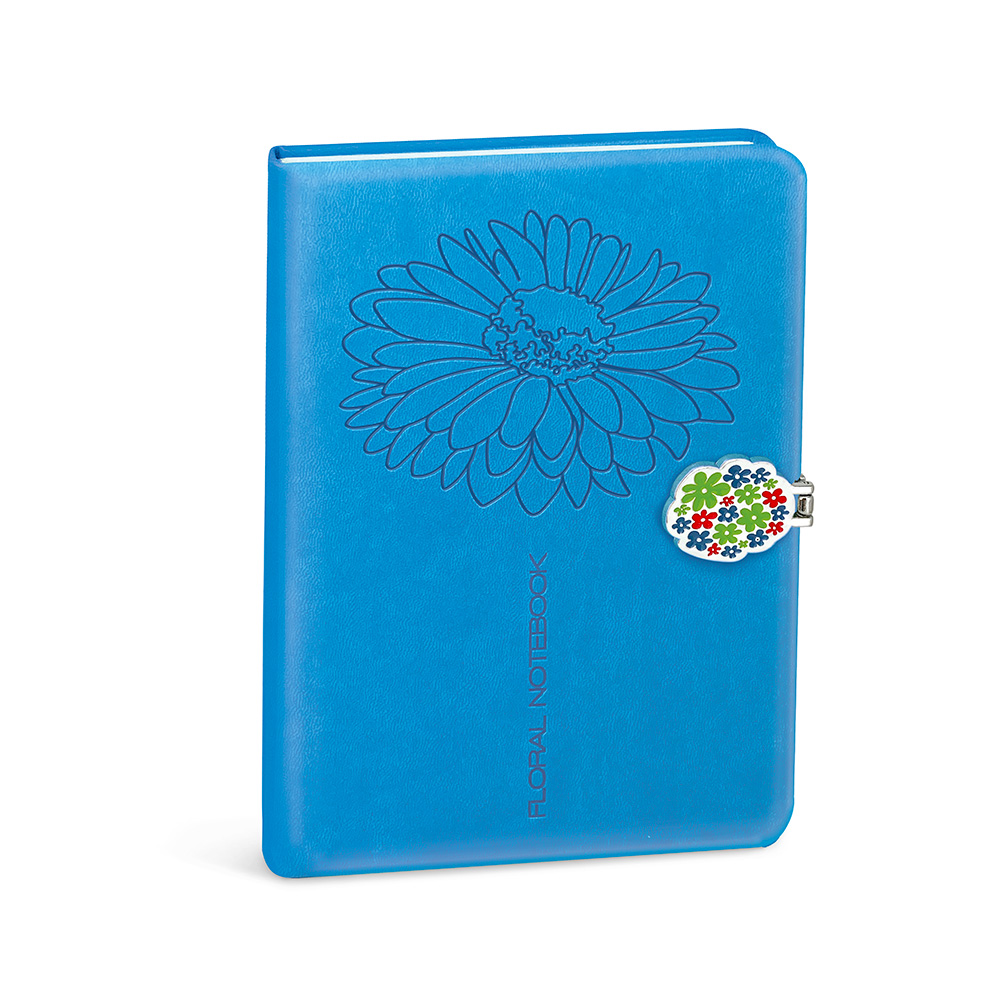 lebez-notebook-floral-13x18-cm-160-pagine-copertina-pu-chiusura-magnetica image 3