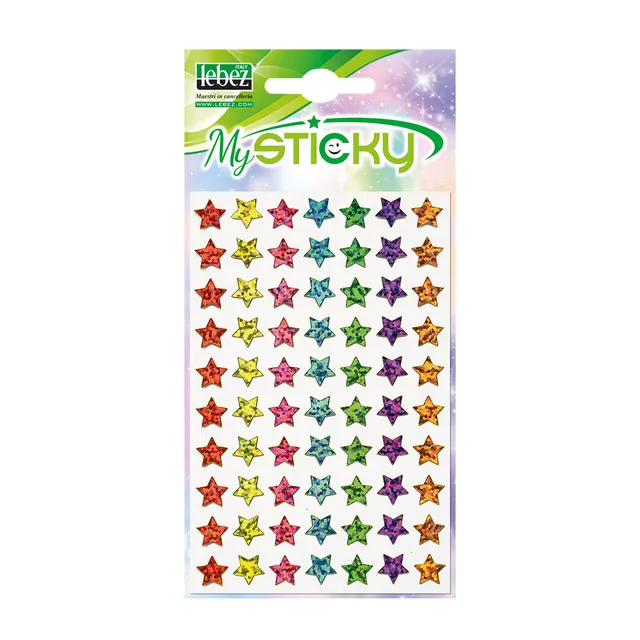 lebez-stickers-3d-stelline-olografiche image 1