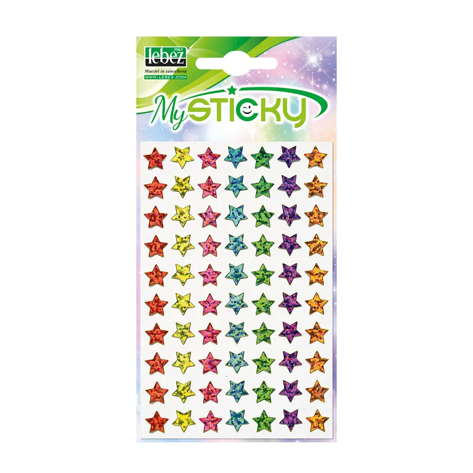 lebez-stickers-3d-stelline-olografiche image 1