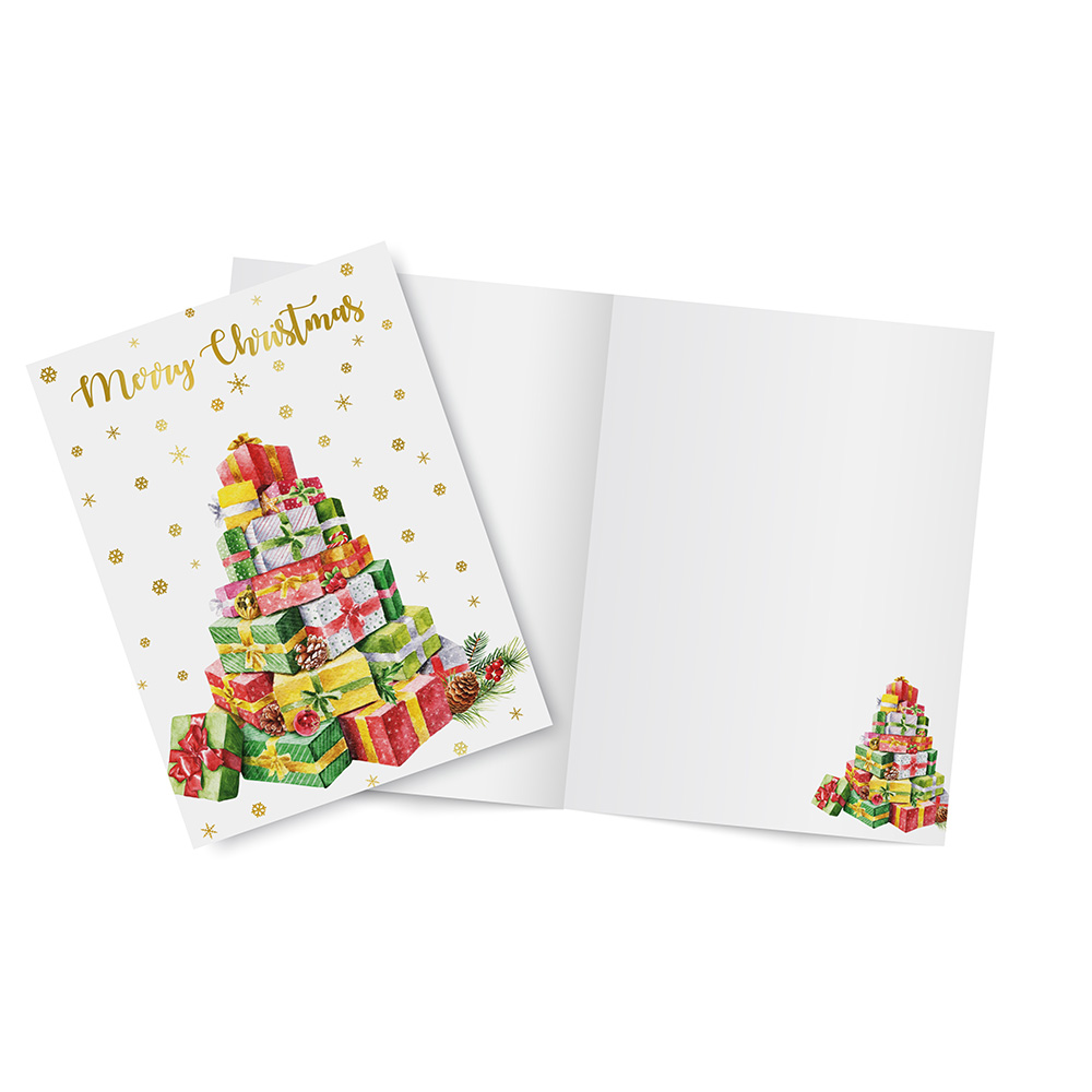 lebez-biglietto-natale-con-dettagli-dorati-e-busta-2 image 3
