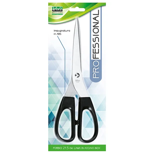 lebez-forbici-acciaio-inox-21-5-cm-con-impugnatura-abs image 1