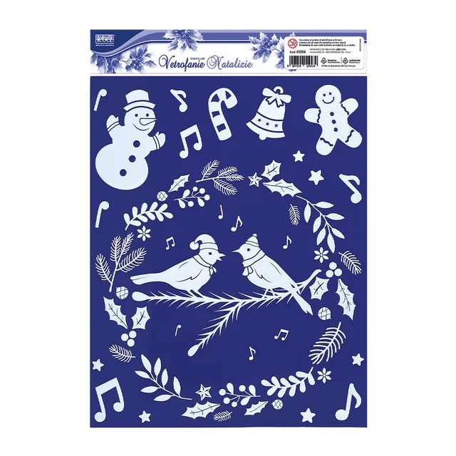 lebez-vetrofanie-natalizie-bianche-glitterate-foglio-30-x-37-cm image 1