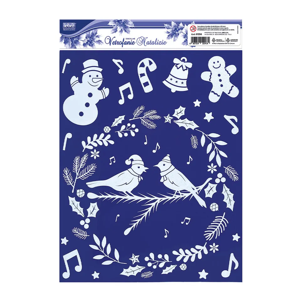 lebez-vetrofanie-natalizie-bianche-glitterate-foglio-30-x-37-cm image 1