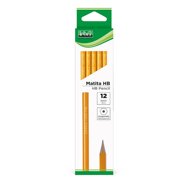 lebez-matita-hb-affilata-8-mm-busta-12-pezzi image 1
