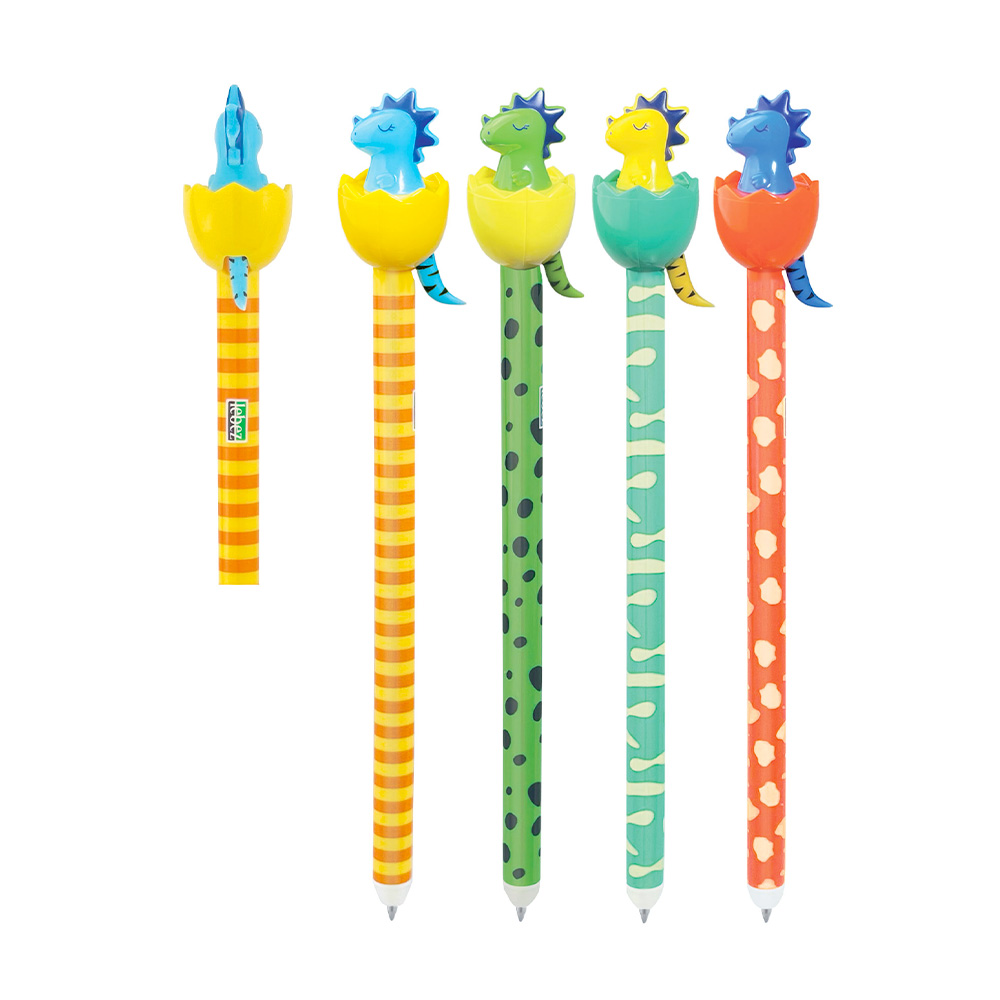 lebez-upsy-tails-dino-penna-cancellabile-click-display-36-pezzi image 2