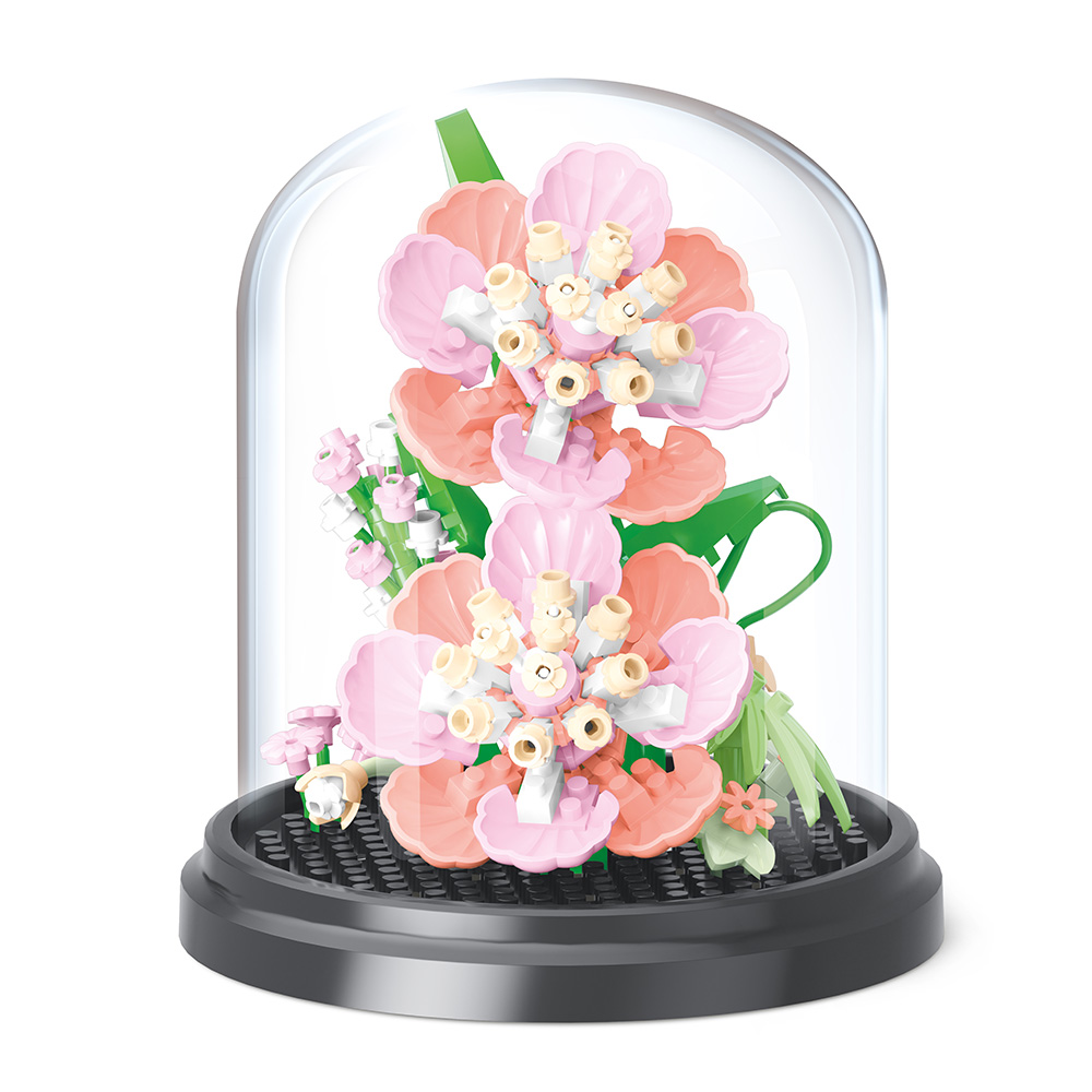 lebez-garden-mini-brick-set-costruzioni-fiori-con-vaso image 5