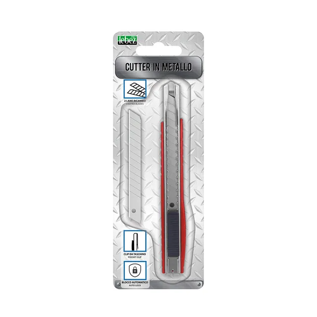 lebez-cutter-professionale-in-metallo-9-mm-2-lame image 1