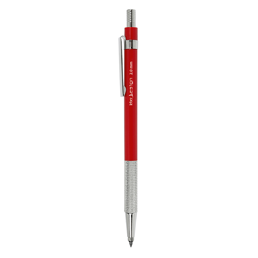 lebez-portamine-2-0-mm-con-puntale-e-clip-in-metallo image 2