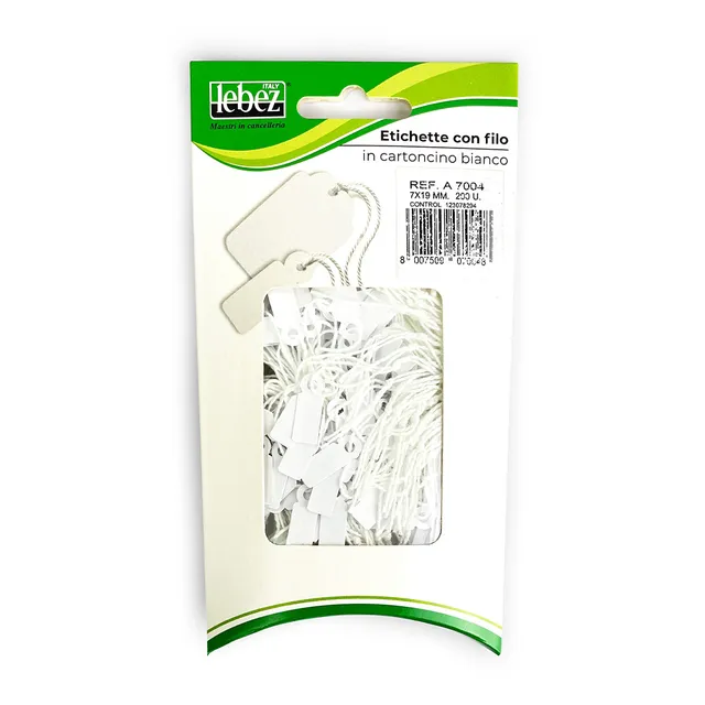 lebez-etichette-con-filo-7x19-mm-scatola-200-pezzi image 1