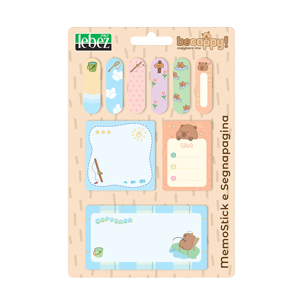 lebez-becappy-set-segnalibri-e-memostick image 3