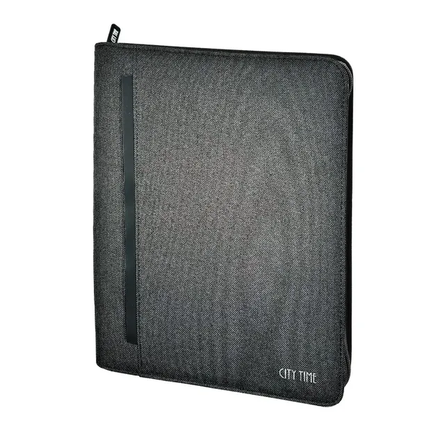 lebez-portablocco-dualis-nero-a4-25-5x34-cm-con-zip image 1