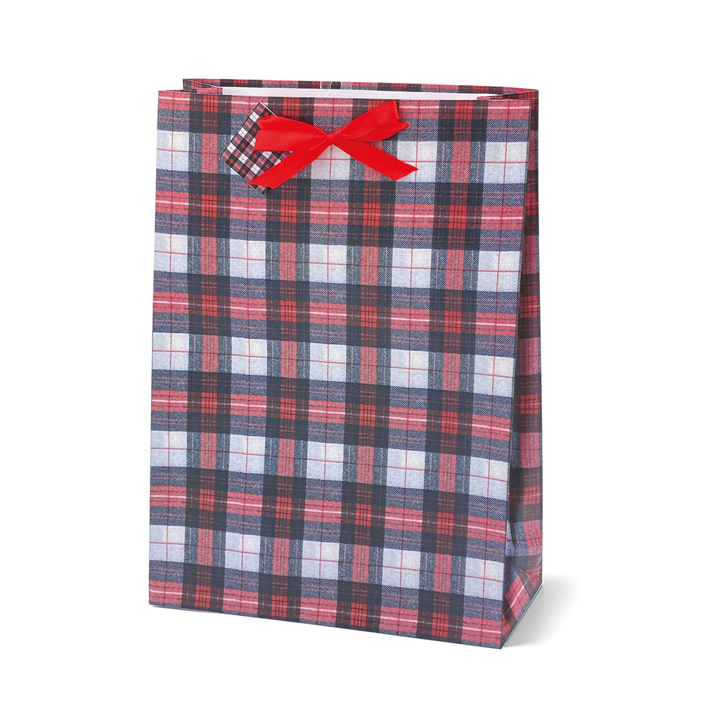 lebez-shopper-regalo-vichy-con-manico-e-biglietto image 7