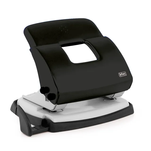 perforatore-a-2-fori-in-metallo-lebez-capacit-30-fogli-con-guida-regolabile image 1