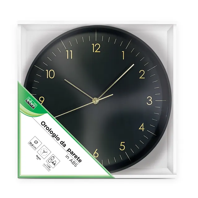 lebez-orologio-da-parete-in-abs-al-quarzo-diametro-31-5-cm image 1
