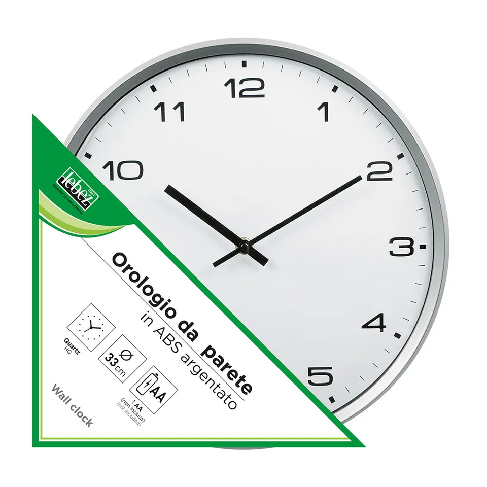 lebez-orologio-da-parete-in-abs-33x4-cm image 1