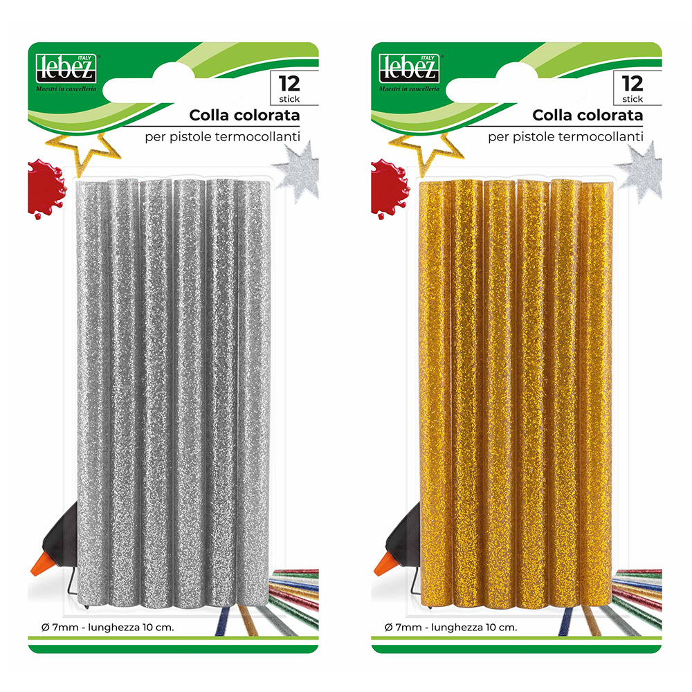 lebez-stick-colla-glitter-oro-e-argento-7-mm-blister-12-pezzi image 1