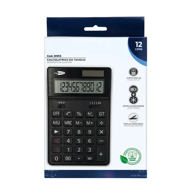 lebez-calcolatrice-da-tavolo-maxi-a-12-cifre image 1