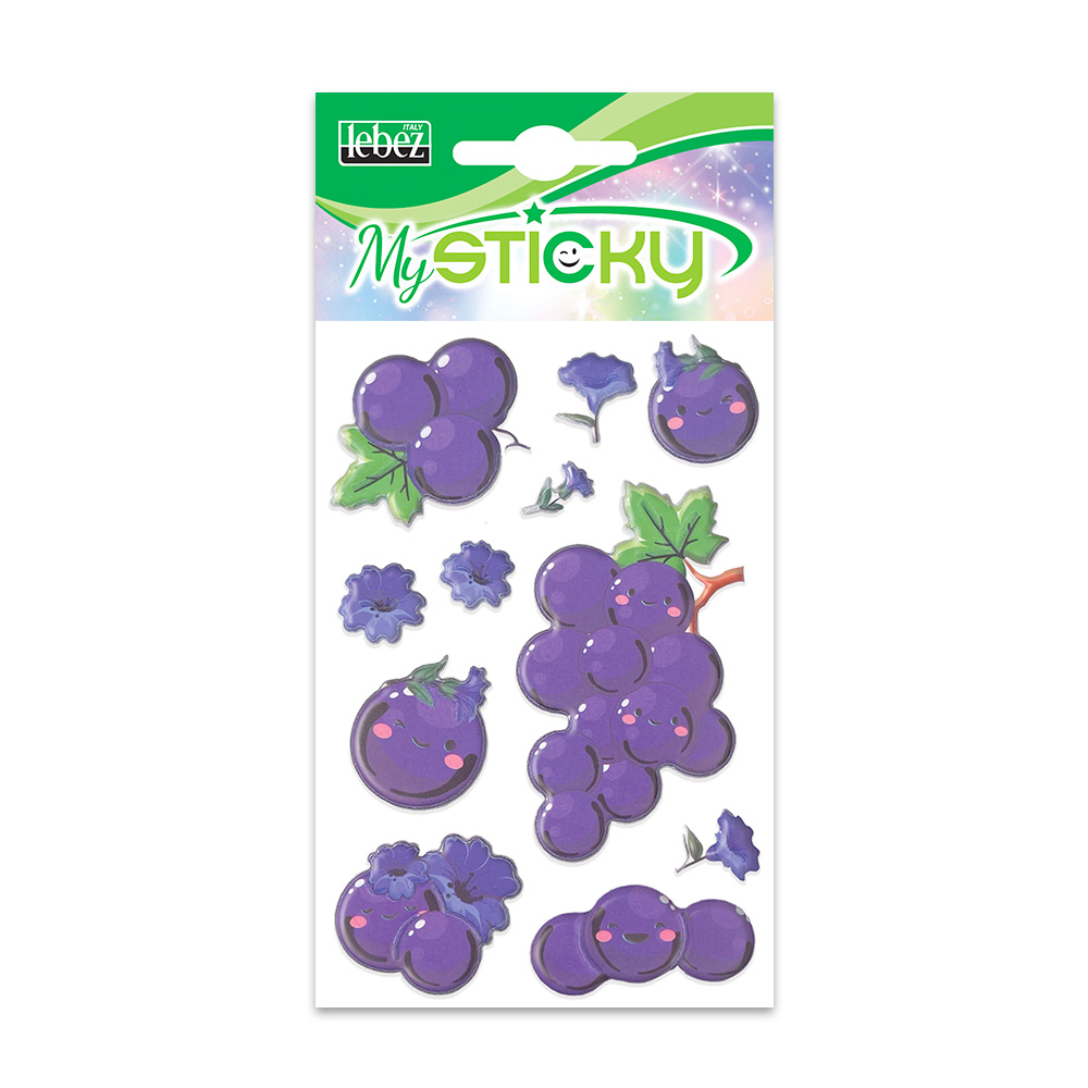 lebez-my-sticky-3d-bugs-life-48-buste-da-12-stickers-gommati image 2