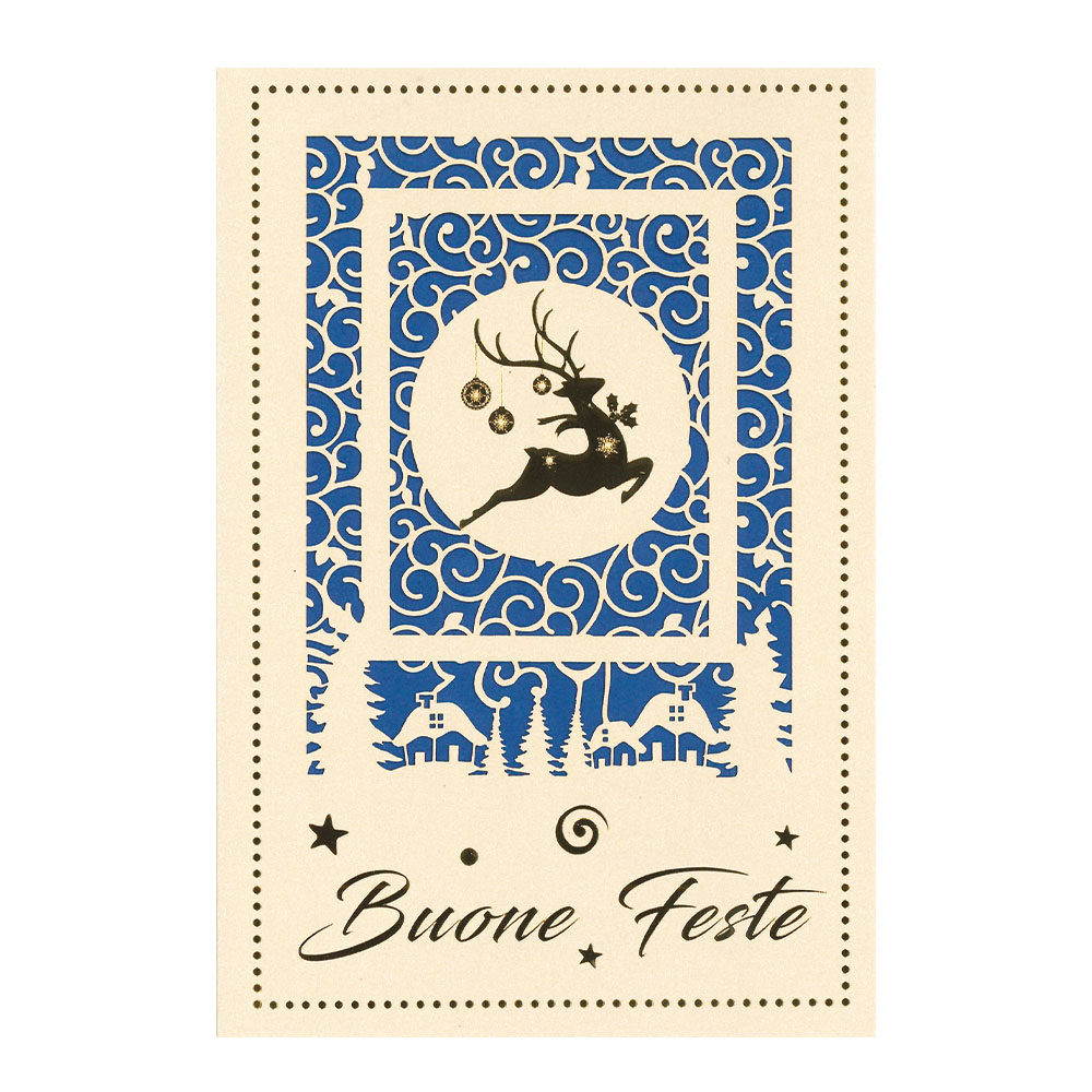 lebez-biglietti-natale-laserati-dorati-con-busta-espositore-48-pezzi image 4