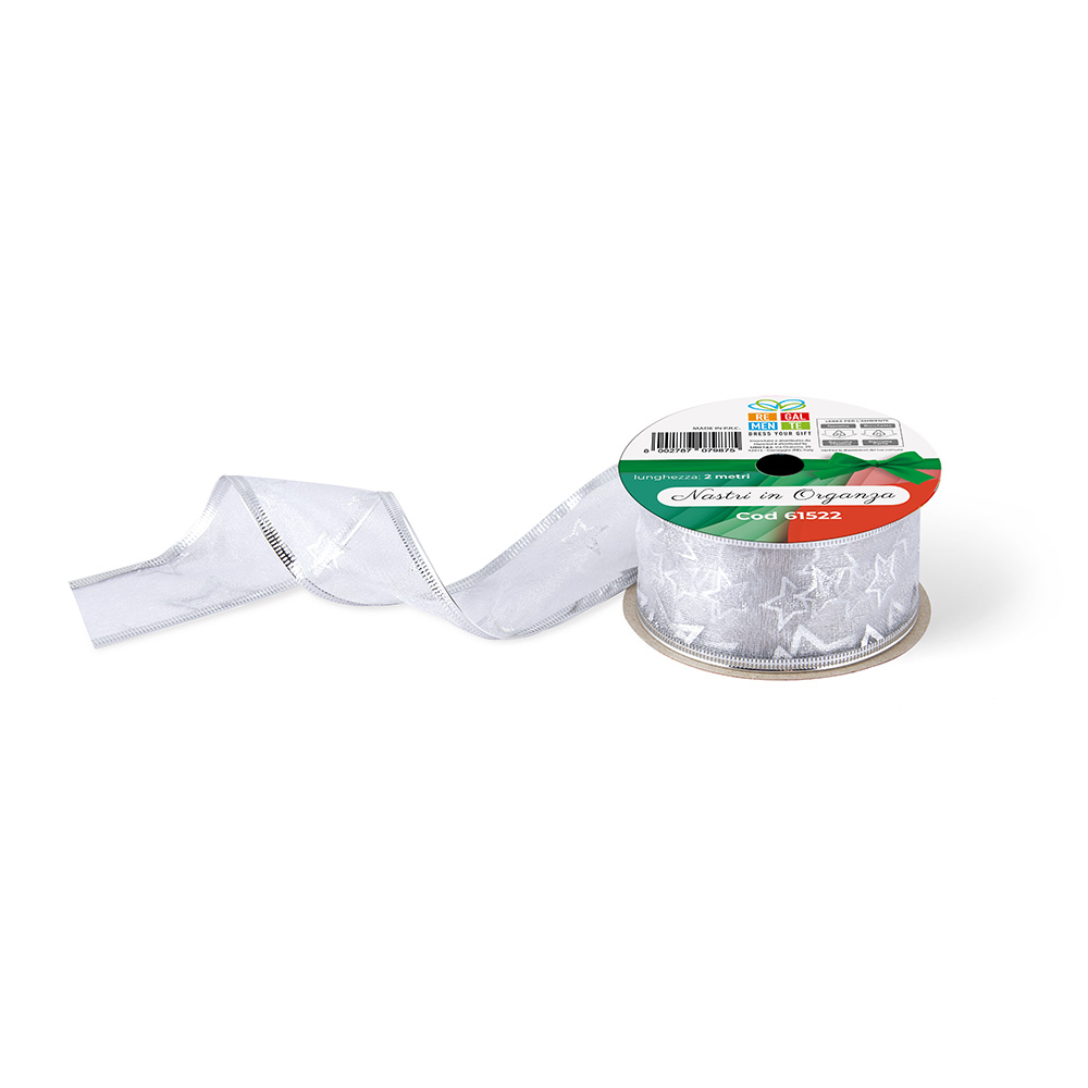 lebez-nastro-regalo-organza-maxi-2-m-decorazione-natale image 2