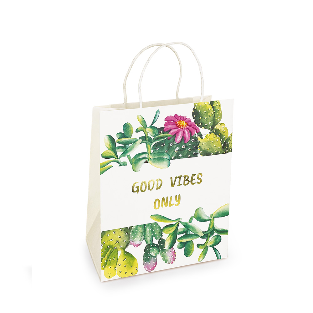 lebez-shopper-good-vibes-only-carta-17-8x23x9-8-cm image 1