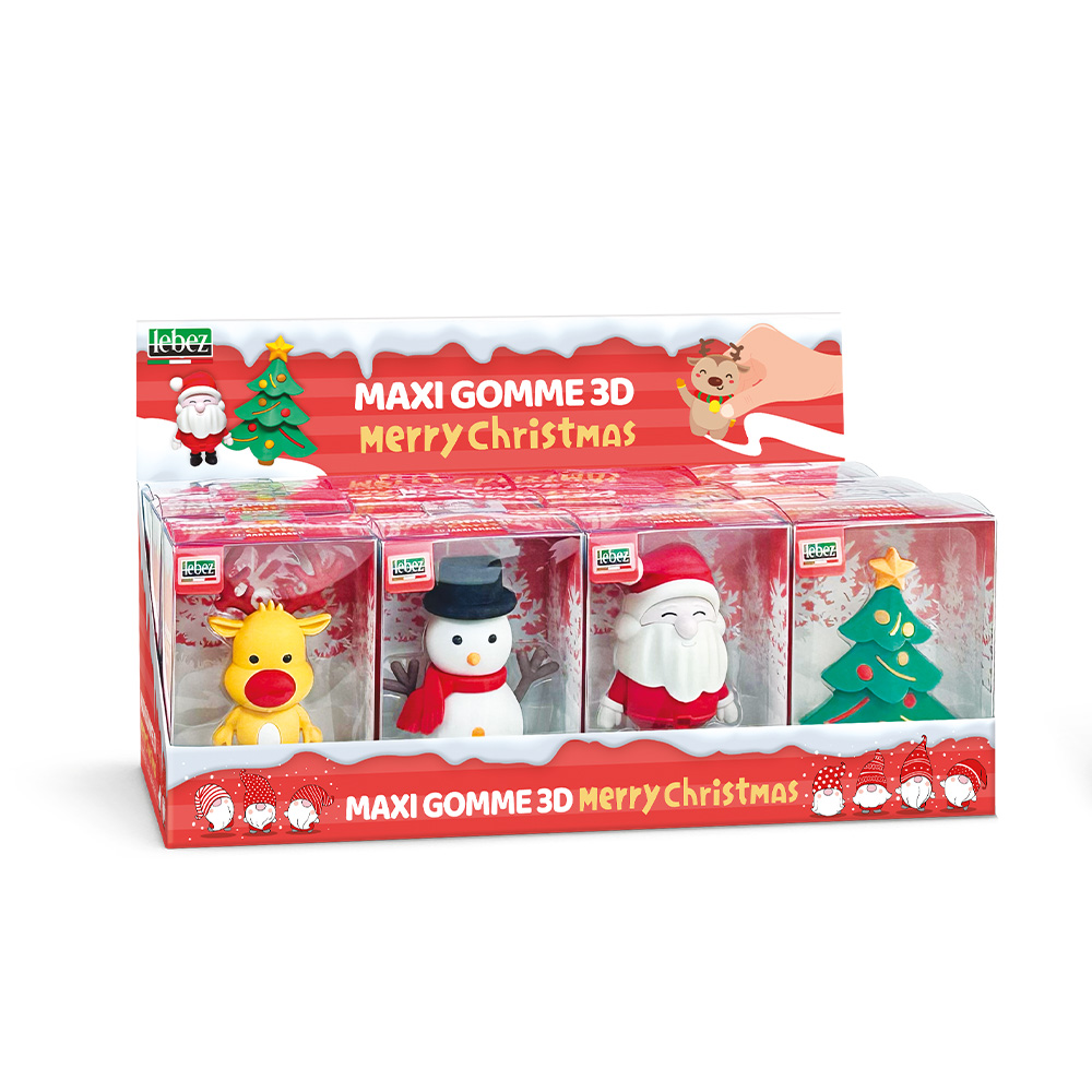 lebez-gomma-maxi-natale-scatola-trasparente-singola image 1