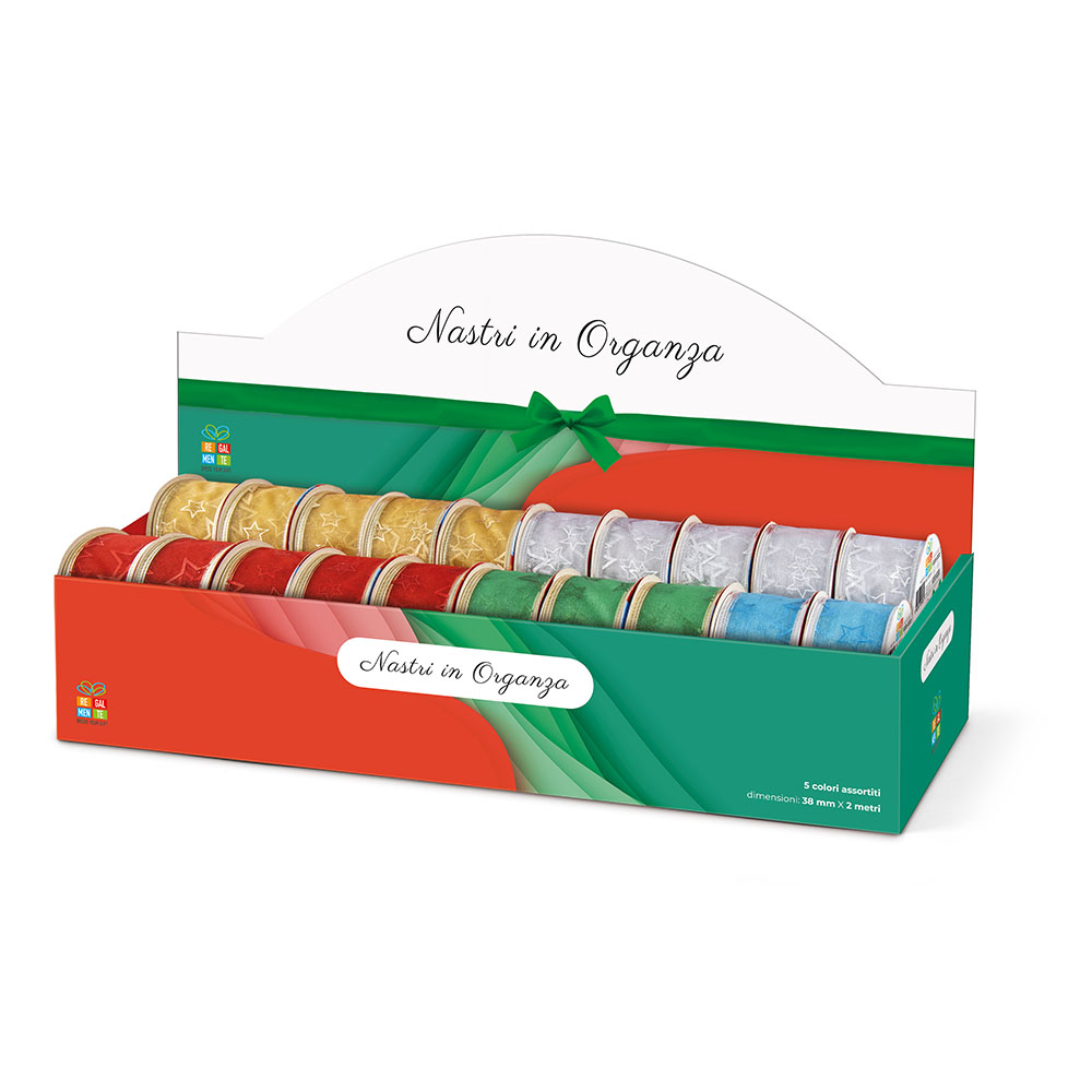 lebez-nastro-regalo-organza-maxi-2-m-decorazione-natale image 1