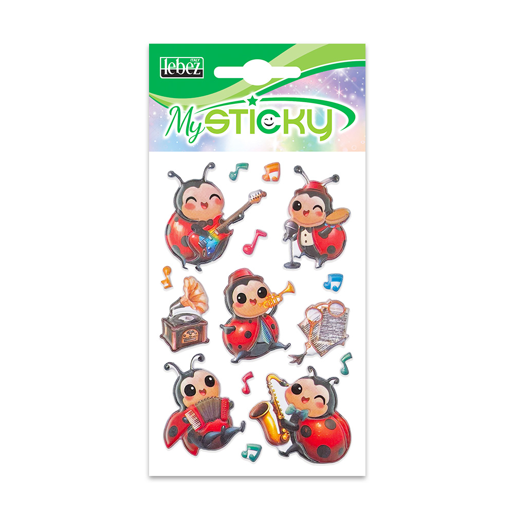 lebez-my-sticky-3d-bugs-life-stickers-3d-gommati-12pz image 4