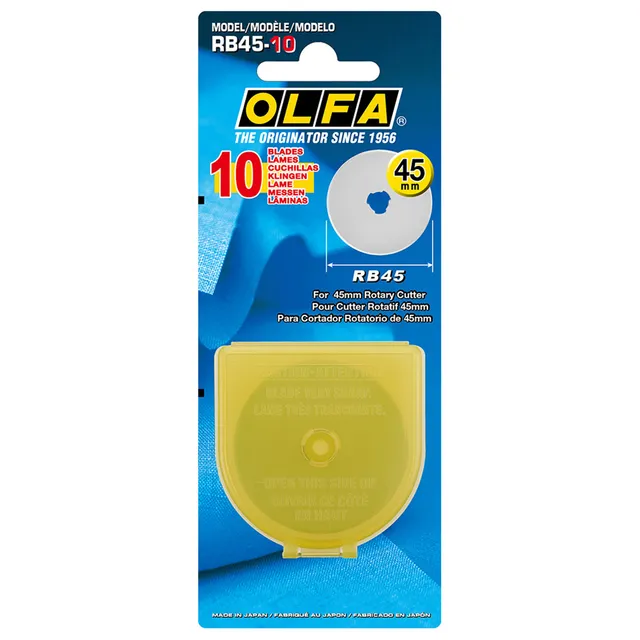lebez-lama-olfa-di-ricambio-45-mm-blister-10-lame image 1