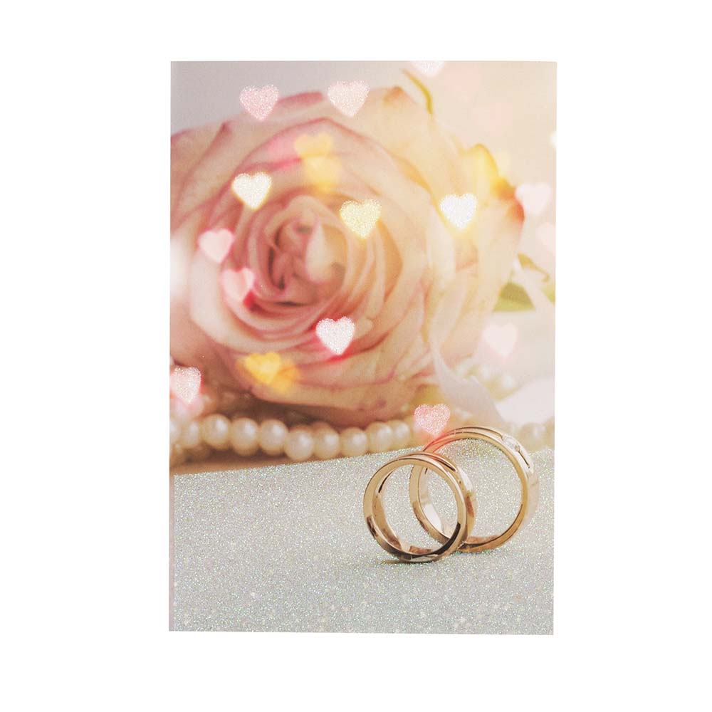 regalmente-biglietto-matrimonio-glitter-con-busta-espositore-48-pezzi-lebez image 2